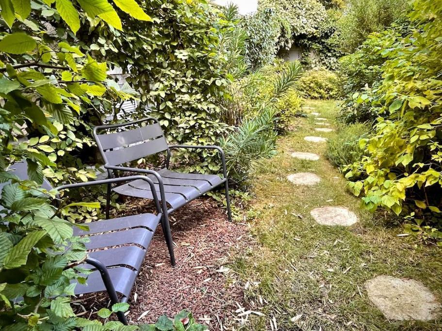 Appartement Cosy, Independant Avec Jardin Meudon Eksteriør billede